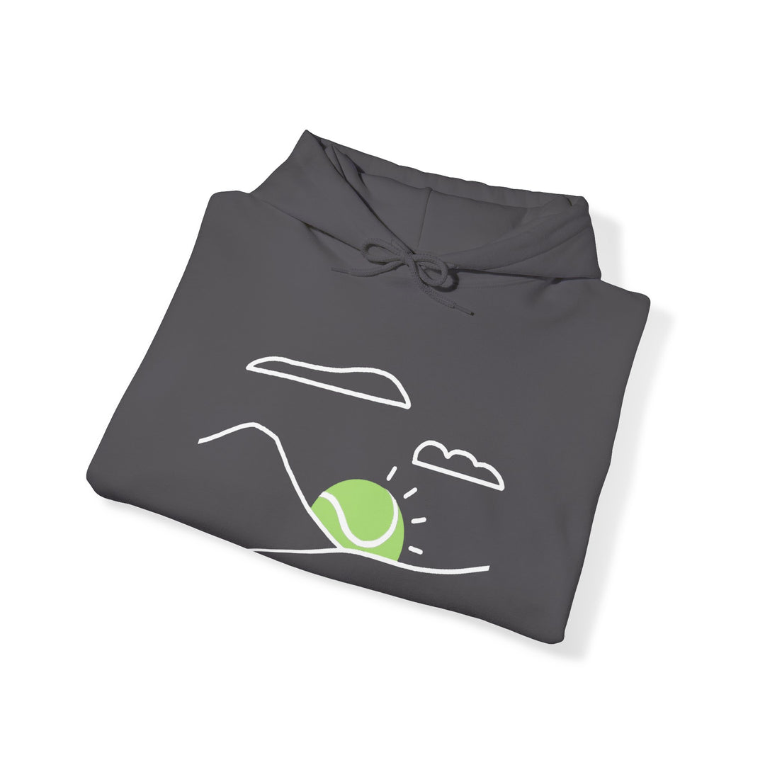 Tennis Sunrise by Cate S Hoodie **FREE SHIPPING in December