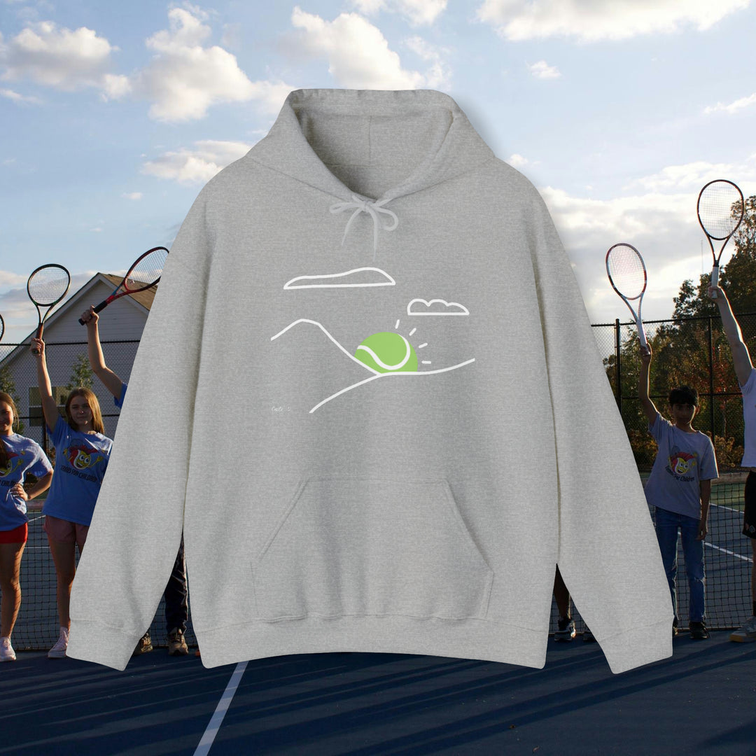 Tennis Sunrise by Cate S Hoodie **FREE SHIPPING in December