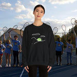 Load image into Gallery viewer, Tennis Sunrise by Cate S Unisex Heavy Blend™ Crewneck Sweatshirt **FREE SHIPPING in December
