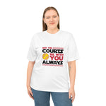 Load image into Gallery viewer, May the courts be with you T-shirt
