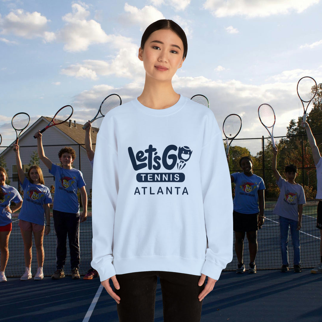 Let's Go Tennis Atlanta Unisex Heavy Blend™ Crewneck Sweatshirt **50% donated to Coach Wink's Kids 2024