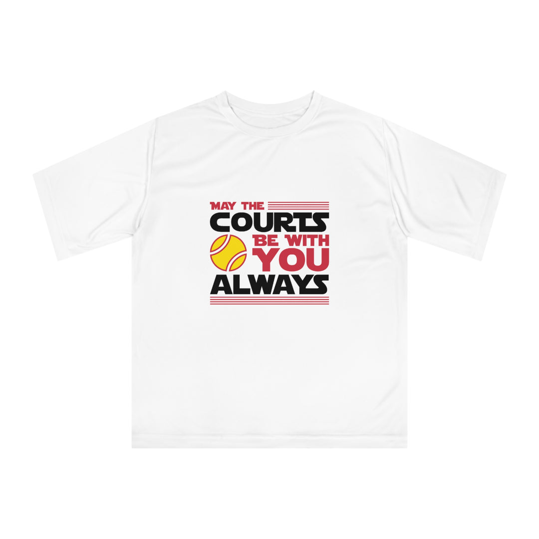 May the courts be with you T-shirt