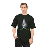 Load image into Gallery viewer, Tennis Monsters t-shirt: Anyone know a good stringer?