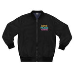 Load image into Gallery viewer, Men&#39;s LOVE PEACE TENNIS Bomber Jacket
