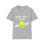 Load image into Gallery viewer, Unisex Softstyle T-Shirt ACE OUT ALS
