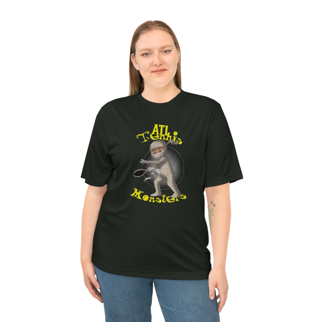 Atlanta Tennis Monsters t-shirt: Mummy, Did you see what I did, mummy?
