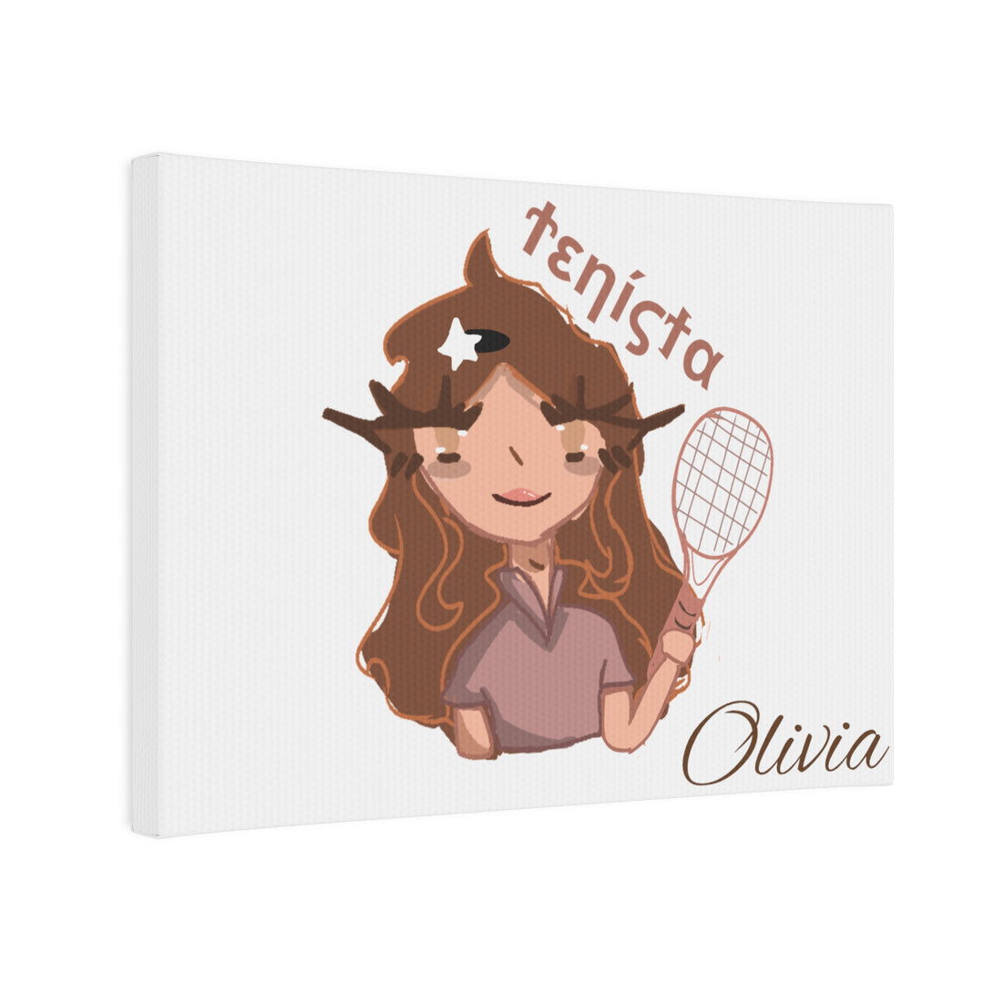 Canvas Photo Tile of Tenista by Olivia