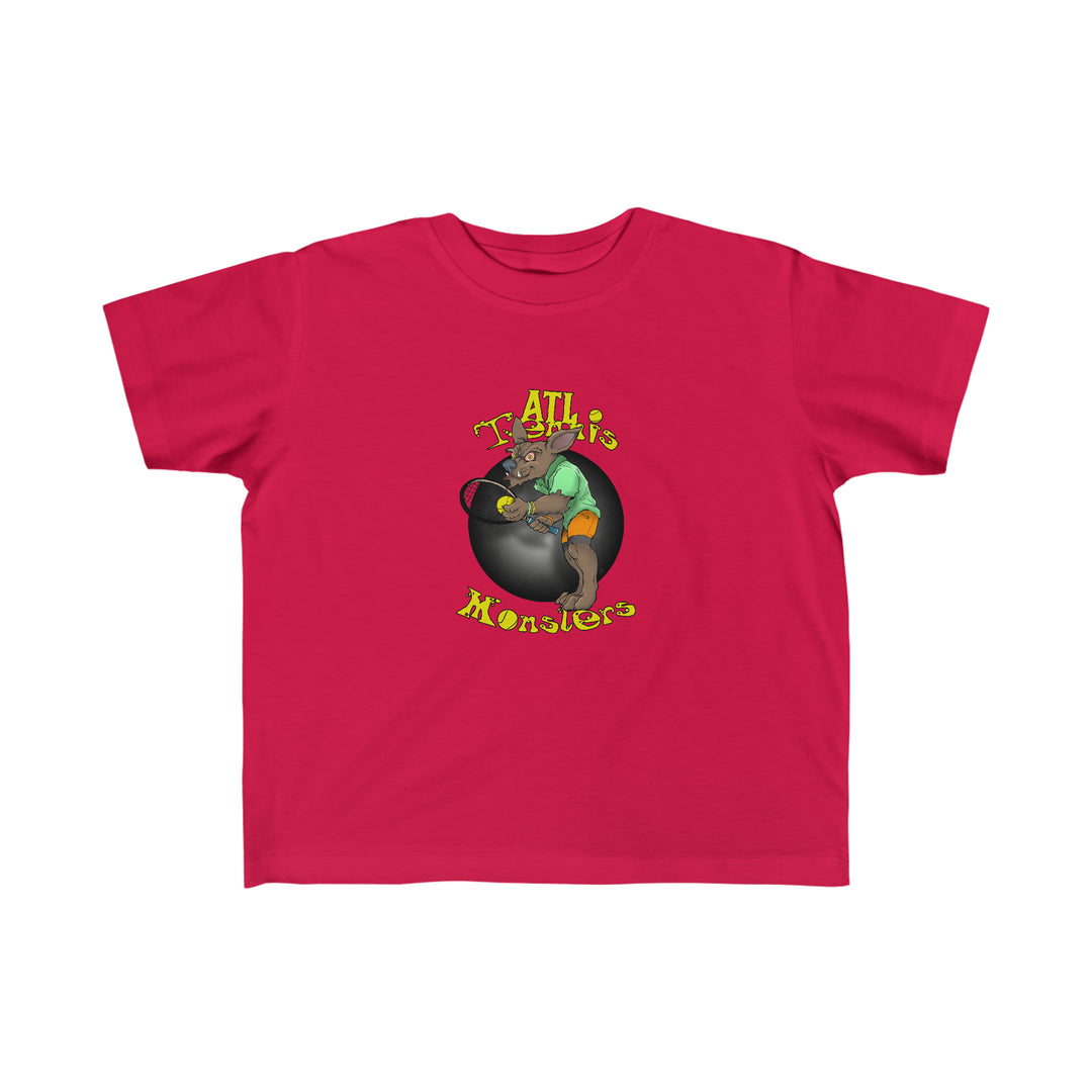 Toddler's Atlanta Tennis Monster Shirt: Righty Werewolf