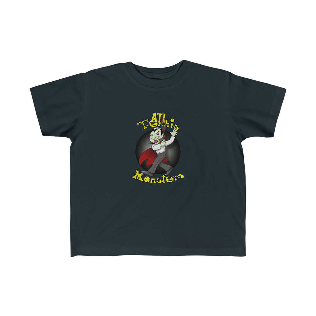 Toddler's Atlanta Tennis Monster Shirt: Righty Dracula