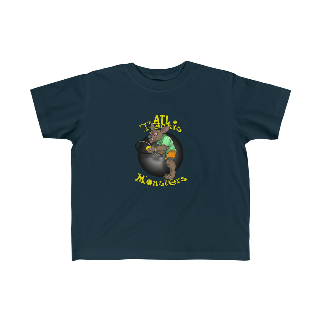 Toddler's Atlanta Tennis Monster Shirt: Righty Werewolf