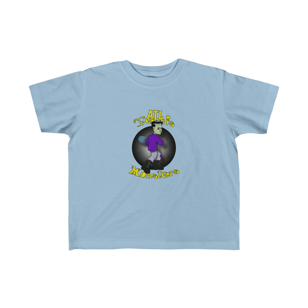 Toddler's Atlanta Tennis Monster Shirt: Righty Frankenkid
